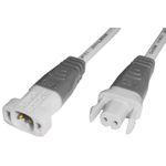 TV, Audio-Video si Foto - Accesorii TV si audio - Cabluri si adaptoare audio - Cablu Alimentare 2 Pini Tata Mama - Infinity.ro