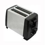 Electronice si Electrocasnice - Electrocasnice bucatarie - Preparare paine - Prajitoare de paine - Prajitor de paine dublu , culoare: negru/gri - Infinity.ro