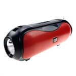 TV, Audio-Video si Foto - Portabile audio - Boxe portabile - Boxa portabila cu lanterna, incarcare solar si electric , culoare: rosu - Infinity.ro