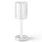 Casa si Gradina - Corpuri si surse de iluminat - Veioze si lampi - Veioze - Lampa de masa decorativa cu LED "Crystal" touch , culoare: transparent - Infinity.ro