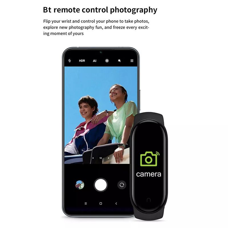 Laptop, Telefoane si Tablete - Wearables si gadgeturi - Wearables - Bratari fitness - Bratara Fitness Smart MRG MM8, Compatibil Android si iOS, Bluetooth, Negru - Infinity.ro