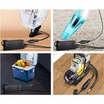 Auto si Moto - Electronice auto - Accesorii electronice auto - Convertor Priza Auto la 220V MRG MJNT614 , Invertor de la 220V la 12V, 8Ah - Infinity.ro