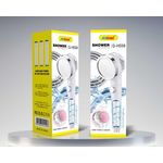 Casa si Gradina - Sanitare - Suporturi si accesorii baie - Accesorii baie - Cap de dus elegant cu filtru de apa , culoare: alb - Infinity.ro