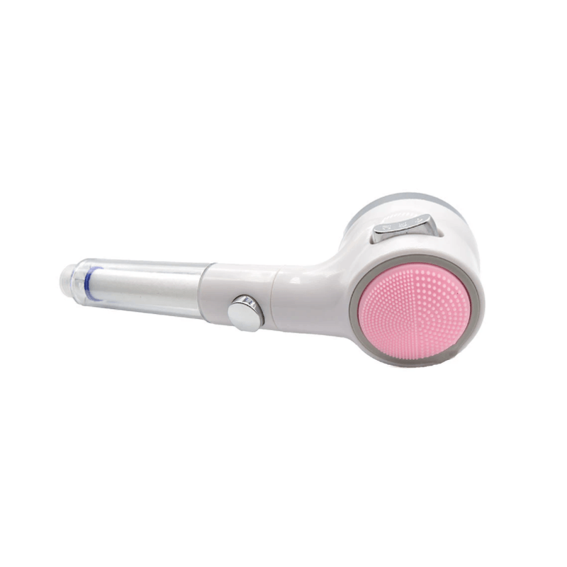 Casa si Gradina - Sanitare - Suporturi si accesorii baie - Accesorii baie - Cap de dus elegant cu filtru de apa , culoare: alb - Infinity.ro