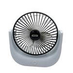 Electronice si Electrocasnice - Climatizare si sisteme de incalzire - Aparate racire aer - Ventilatoare - Ventilator profesional reincarcabil 5W-USB , culoare: alb - Infinity.ro