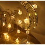 Casa si Gradina - Decoratiuni - Decoratiuni de sezon - Instalatie pentru craciun liniara, 100 leduri, 22m , tip lumina: calda - Infinity.ro