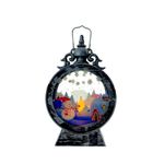 Casa si Gradina - Decoratiuni - Decoratiuni de sezon - Felinar decorativ de Craciun cu om de zapada , set: 2 buc - Infinity.ro