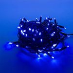 Casa si Gradina - Decoratiuni - Decoratiuni de sezon - Instalatie luminoasa tip snur cu 320 LED-uri, pentru Craciun, lungime 25 m, lumina albastra, set: 1 buc - Infinity.ro