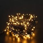 Casa si Gradina - Decoratiuni - Decoratiuni de sezon - Instalatie luminoasa tip snur cu 320 LED-uri, pentru Craciun, lungime 25 m, lumina calda, set: 1 buc - Infinity.ro
