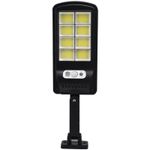 Casa si Gradina - Corpuri si surse de iluminat - Iluminat exterior - Lampi solare - Lampa solara 60w cu senzor miscare, 8 x LED COB si 2 x acumulatori : set: 3 buc - Infinity.ro