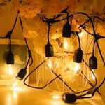 Casa si Gradina - Decoratiuni - Decoratiuni de sezon - Ghirlanda luminoasa cu pendule, interconectabila , marime: 20 m / 20 pendule - Infinity.ro