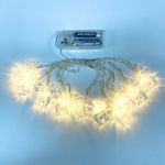 Casa si Gradina - Decoratiuni - Decoratiuni de sezon - Instalatie pentru Craciun, Reni, 2m, 10 led-uri, cu baterii , set: 2 buc , tip lumina: calda - Infinity.ro