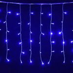 Casa si Gradina - Decoratiuni - Decoratiuni de sezon - Instalatie perdea luminoasa cu 288 LED-uri, pentru Craciun, lungime 6m, lumina albastra, set: 1 buc - Infinity.ro
