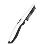 Ingrijire personala si Cosmetice - Aparate & accesorii ingrijire personala - Hair styling - Perii de par electrice - Multifunctional Styling Pieptene Placa de indreptat barba , culoare: alb/negru - Infinity.ro
