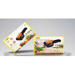 Casa si Gradina - Bucatarie si vesela - Ustensile bucatarie - Tocatoare de bucatarie - Tocator de legume din plastic , culoare: negru/galben - Infinity.ro