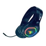 TV, Audio-Video si Foto - Portabile audio - Casti audio - Casti pentru jocuri cu fir, cu emitator de lumina RGB , culoare: negru - Infinity.ro