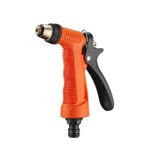 Casa si Gradina - Gradinarit si plante - Instalatii si accesorii pentru irigatii - Accesorii irigare - Pistol de pulverizare apa cu duza din alama , culoare: negru/rosu - Infinity.ro