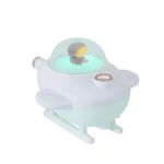 Electronice si Electrocasnice - Climatizare si sisteme de incalzire - Aparate filtrare aer - Umidificatoare - Umidificator cu ultrasunete, difuzor de uleiuri esențiale, nava spatiala, 220ml , culoare: alb, set: 2 buc - Infinity.ro