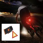 Sport si Outdoor - Ciclism - Accesorii pentru biciclete - Lumini biciclete - Lampa led pentru bicicleta , culoare: negru - Infinity.ro