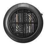 Electronice si Electrocasnice - Climatizare si sisteme de incalzire - Aparate incalzire aer - Aeroterme - Aeroterma portabila cu termostat 900w, negru - Infinity.ro