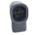 Electronice si Electrocasnice - Climatizare si sisteme de incalzire - Aparate incalzire aer - Aeroterme - Aeroterma portabila cu termostat, 400 w , culoare: gri - Infinity.ro