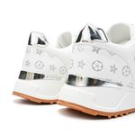 Fashion, accesorii si bijuterii - Femei - Incaltaminte femei - Sneakers si tenisi femei - Pantofi sport De dama ,cu insertii de plasa,D1342, Alb 40 - Infinity.ro