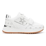 Fashion, accesorii si bijuterii - Femei - Incaltaminte femei - Sneakers si tenisi femei - Pantofi sport De dama ,cu insertii de plasa,D1342, Alb 36 - Infinity.ro