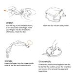 Fashion, accesorii si bijuterii - Femei - Accesorii femei - Genti si rucsacuri femei - Geanta pentru cumparaturi pliabila , culoare: albastru - Infinity.ro