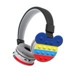 TV, Audio-Video si Foto - Portabile audio - Casti audio - Casti wireless pentru copii, bluetooth 5.0, Pop It Now , culoare: negru - Infinity.ro