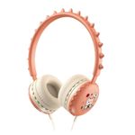TV, Audio-Video si Foto - Portabile audio - Casti audio - Casti cu fir stereo cu microfon, desene animate , culoare: portocaliu - Infinity.ro