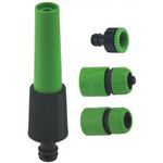 Casa si Gradina - Gradinarit si plante - Instalatii si accesorii pentru irigatii - Accesorii irigare - Duze de pulverizare-Set de 4 piese , culoare: negru/verde - Infinity.ro