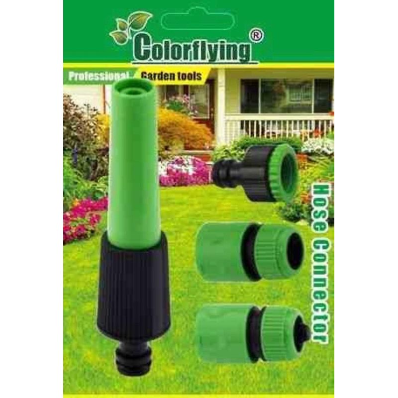 Casa si Gradina - Gradinarit si plante - Instalatii si accesorii pentru irigatii - Accesorii irigare - Duze de pulverizare-Set de 4 piese , culoare: negru/verde - Infinity.ro