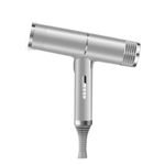 Ingrijire personala si Cosmetice - Aparate & accesorii ingrijire personala - Hair styling - Uscatoare de par - Uscator de par in forma de T cu 3 duze difuzoare , culoare: argintiu - Infinity.ro