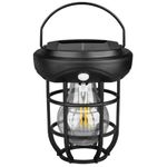 Casa si Gradina - Corpuri si surse de iluminat - Iluminat exterior - Lampi solare - Lampa solara portabila cu 3 led COB tip felinar, cu maner , putere:  1 W, set: 1 buc - Infinity.ro