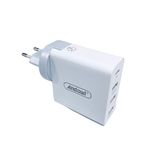 Laptop, Telefoane si Tablete - Telefoane mobile si accesorii - Accesorii Telefoane - Cabluri si adaptoare telefoane - Adaptor PD+QC 3.0, 4 porturi, ieșire USB , culoare: alb - Infinity.ro