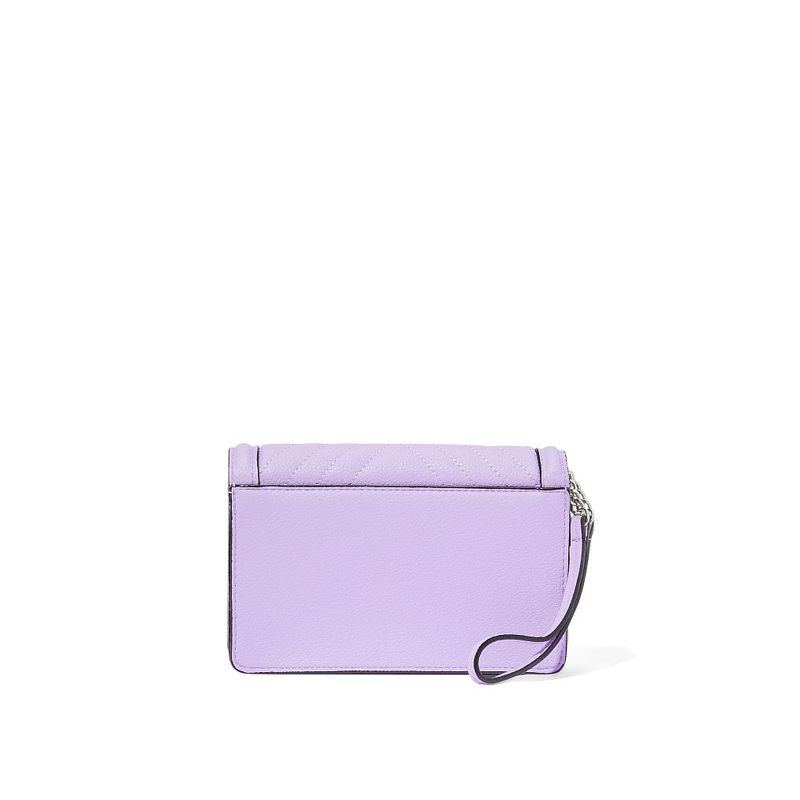 Fashion, accesorii si bijuterii - Femei - Accesorii femei - Portofele femei - Portofel, Victoria's Secret, The Victoria Wristlet, Lilac Stud - Infinity.ro