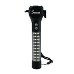 Casa si Gradina - Corpuri si surse de iluminat - Iluminat exterior - Lanterne - Lanterna LED din aluminiu cu functii multiple , culoare: negru - Infinity.ro