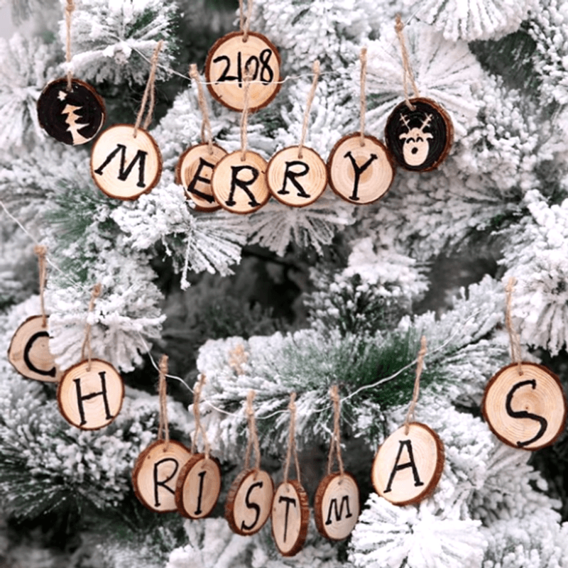 Jucarii, Copii si Bebe - Jucarii si jocuri - Jucarii & jocuri educative - Seturi de artizanat - Set felii de copac perforate, VeliumCraft, 6-7 cm, pin 10 bucati, set 12 culori si 2 pensule incluse, cu iuta 3 m - Infinity.ro