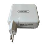 Laptop, Telefoane si Tablete - Telefoane mobile si accesorii - Accesorii Telefoane - Incarcatoare telefoane - Incarcator de mare viteză tip C 100W , culoare: alb - Infinity.ro