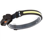 Casa si Gradina - Corpuri si surse de iluminat - Iluminat exterior - Lanterne - Lanterna de cap, led, cu senzor de miscare , culoare: negru - Infinity.ro