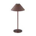 Casa si Gradina - Corpuri si surse de iluminat - Veioze si lampi - Lampi de veghe - Lampa de masa touch led reincarcabila, 3 temperaturi de culoare , culoare: maro - Infinity.ro