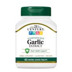 Ingrijire personala si Cosmetice - Sanatate si wellness - Suplimente alimentare - Alte suplimente alimentare - Garlic Extract Odorless (Usturoi extract fara miros) 400mg 60 tablete, 21st Century - Infinity.ro
