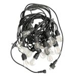 Casa si Gradina - Decoratiuni - Decoratiuni petrecere - Bannere si ghirlande decorative - Ghirlanda luminoasa cu pendule, 10m cu 20 becuri, interconectabila, 220V , tip lumina: calda - Infinity.ro