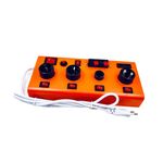Casa si Gradina/Electrice/Accesorii electrice/Aparate de masura si control - Tester rapid de tensiune cu design unic multifunctional , culoare: portocaliu - Infinity.ro