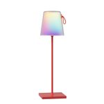 Casa si Gradina - Corpuri si surse de iluminat - Veioze si lampi - Veioze - Lampa de masa LED cu atingere si schimbarea culorii, Dolly White RGBW, 5,5 W , culoare: rosu - Infinity.ro