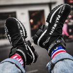 Fashion, accesorii si bijuterii - Barbati - Incaltaminte barbati - Sneakers si tenisi barbati - Pantofi sport HI top MBrands, usori cu talpa flexibila 44 Negru - Infinity.ro