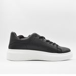 Fashion, accesorii si bijuterii - Barbati - Incaltaminte barbati - Sneakers si tenisi barbati - Sneakers Barbati MBrands cu talpa flexibila, din piele ecologica, negru A88-3 40 - Infinity.ro