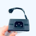 PC, gaming si accesorii - Retelistica - Cabluri si accesorii - Incarcator transformator cu cablu splitter , culoare: negru - Infinity.ro