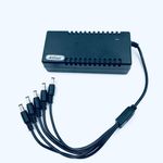 PC, gaming si accesorii - Retelistica - Cabluri si accesorii - Incarcator transformator cu cablu splitter , culoare: negru - Infinity.ro