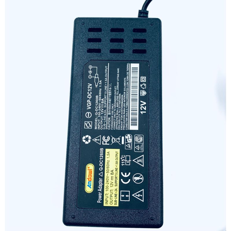 PC, gaming si accesorii - Retelistica - Cabluri si accesorii - Incarcator transformator cu cablu splitter , culoare: negru - Infinity.ro